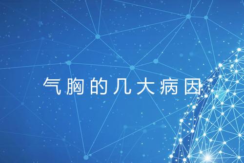 气胸的几大病因