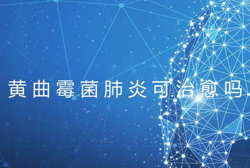 黄曲霉菌肺炎可治愈吗