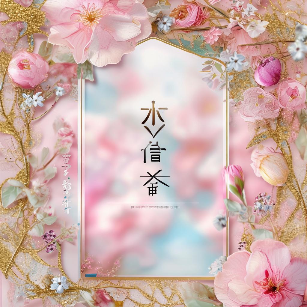 美业抖音背景图设计图案