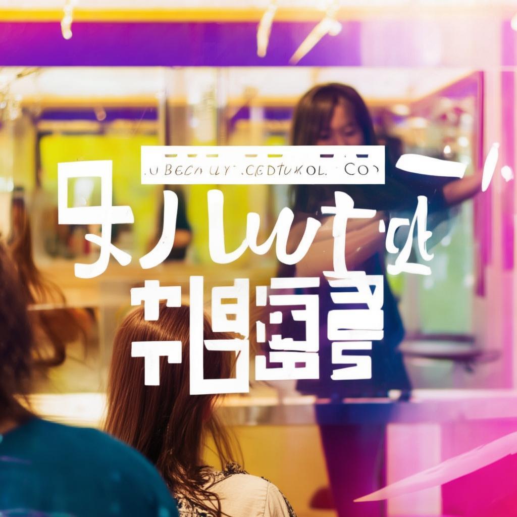 美业抖音背景怎么写文字